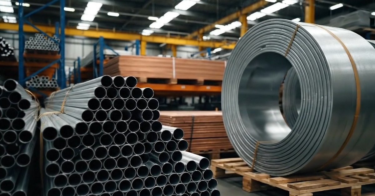 Tubes, tube bundles, steel coils, sheets, and specialty alloys for industrial applications